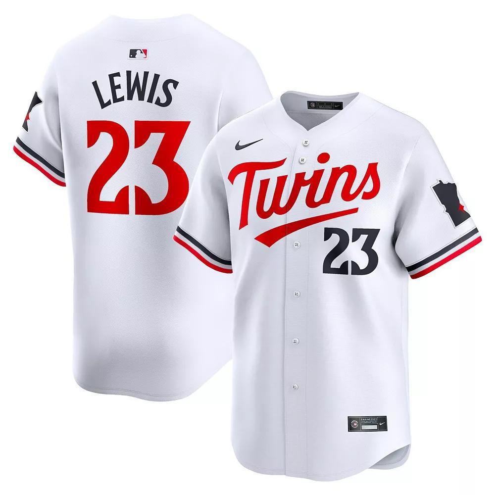 Men's Nike Royce Lewis White Minnesota Twins Home Limited Player Jersey,  Product Image