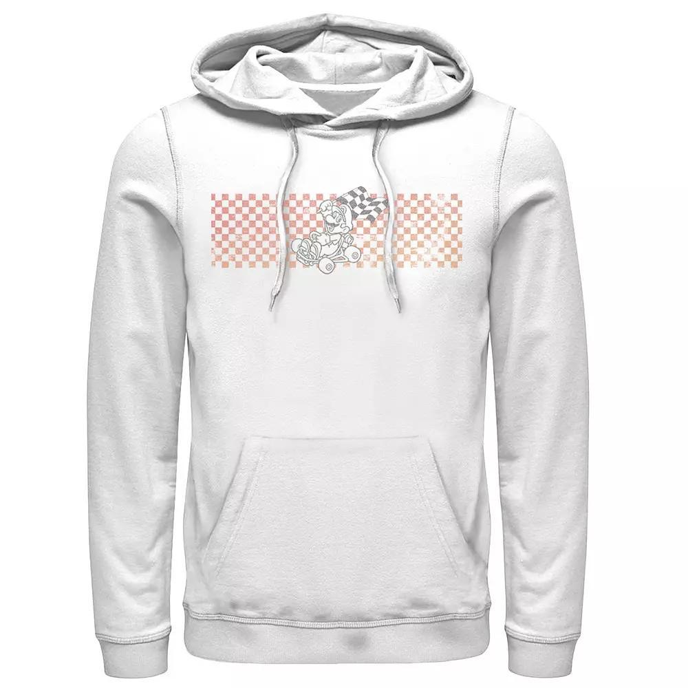 Men's Nintendo Mario Kart Finish Line Checkered Flag Hoodie,  Product Image