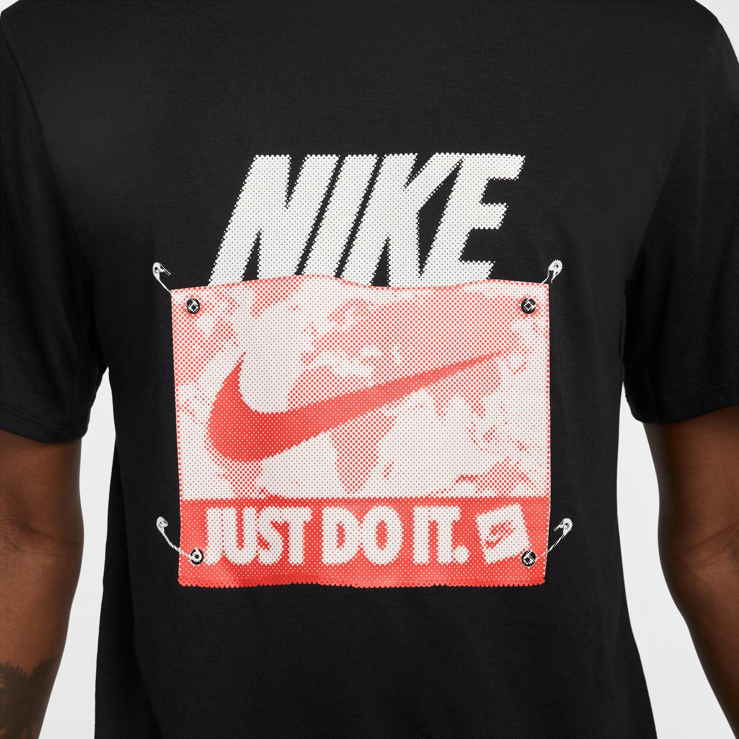 Nike Mens Rise 365 Run Energy Dri-FIT Running Short-Sleeve Top | HJ4158-121 Product Image