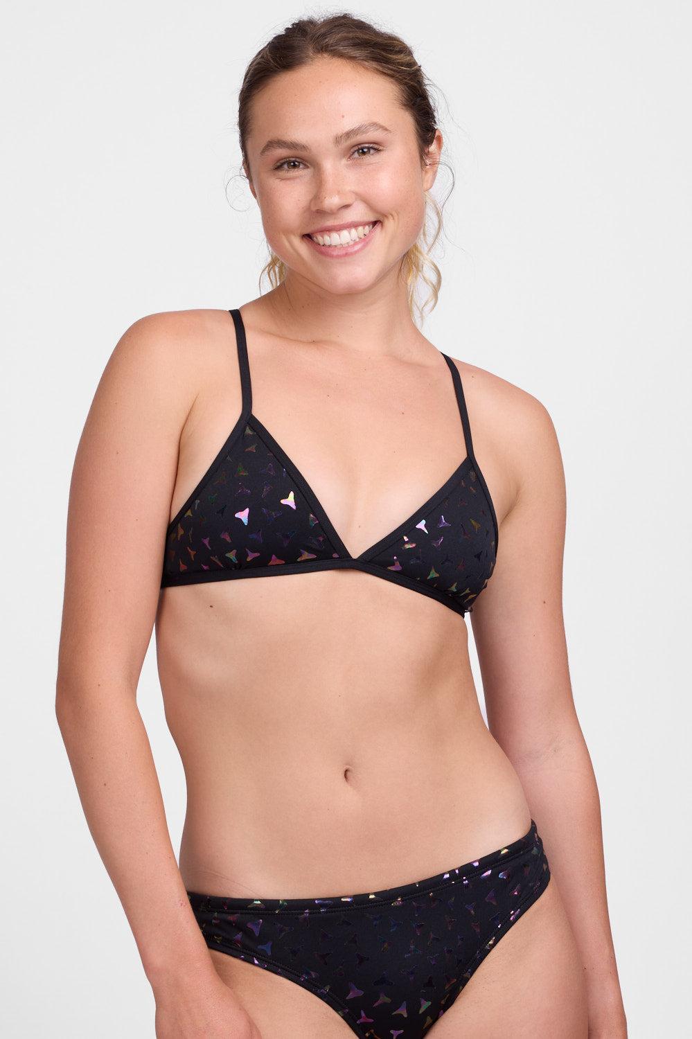 Triangle Bikini Top - Tangelo Female Product Image