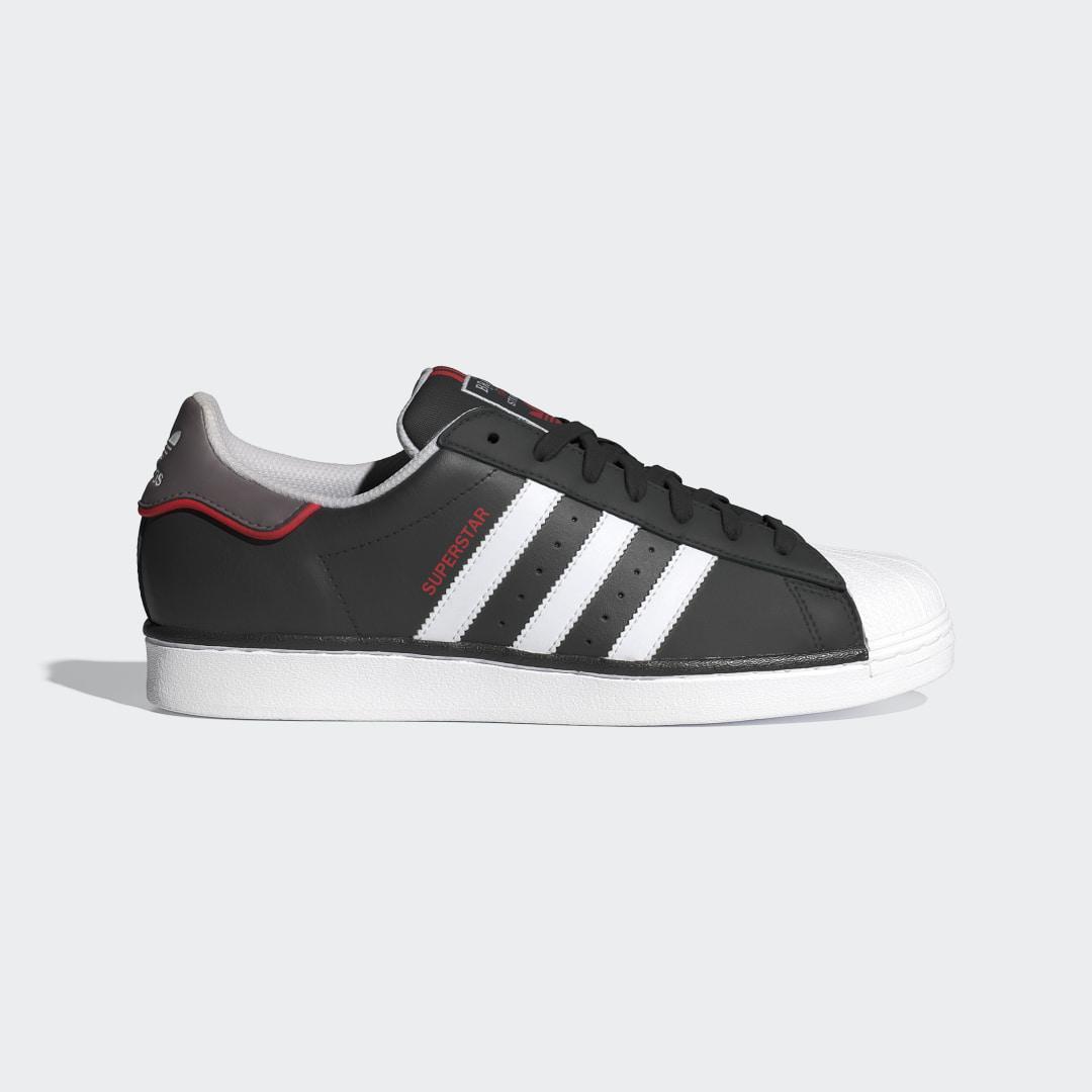 adidas Originals Mens adidas Originals Superstar Casual Sneaker - Mens Basketball Shoes Core Black/Core Black/Cloud White Product Image