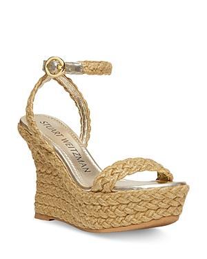 Stuart Weitzman Womens Braida Strap Espadrille Wedge Sandals Product Image