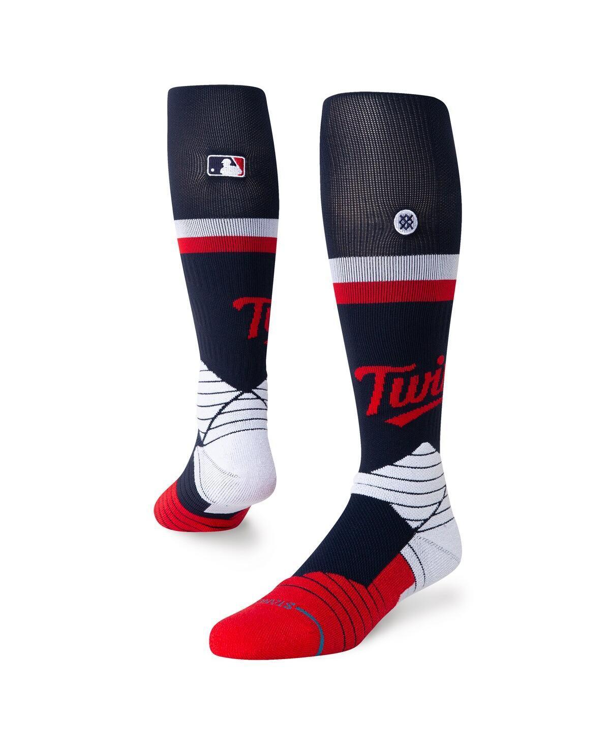 Mens Stance Minnesota Twins OTC Socks Blue Product Image