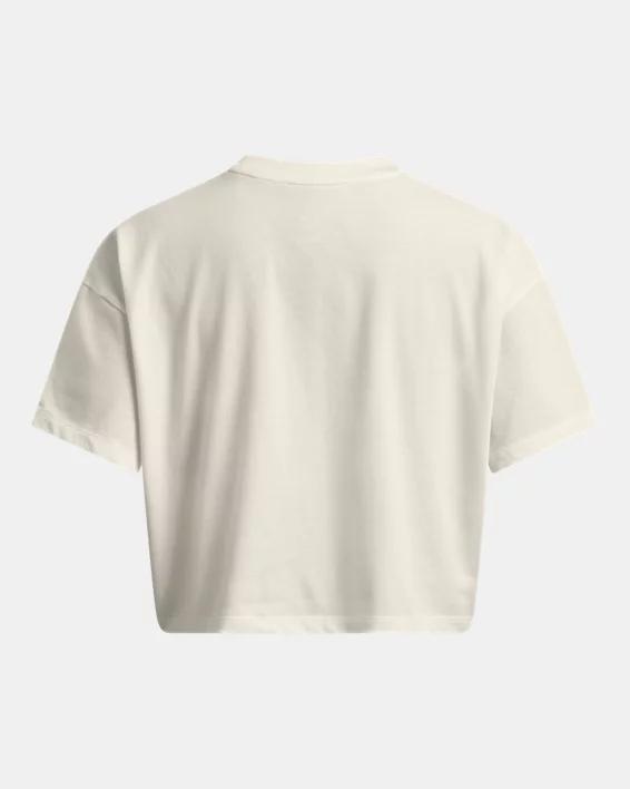 Women's UA Gameday Heavyweight Crop Boxy Collegiate T-Shirt Product Image