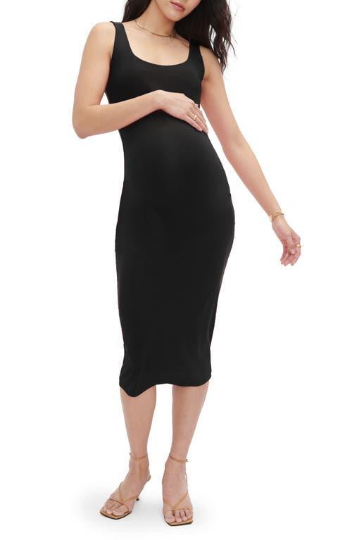 Womens The Maternity Body Midi Tank Dress Product Image