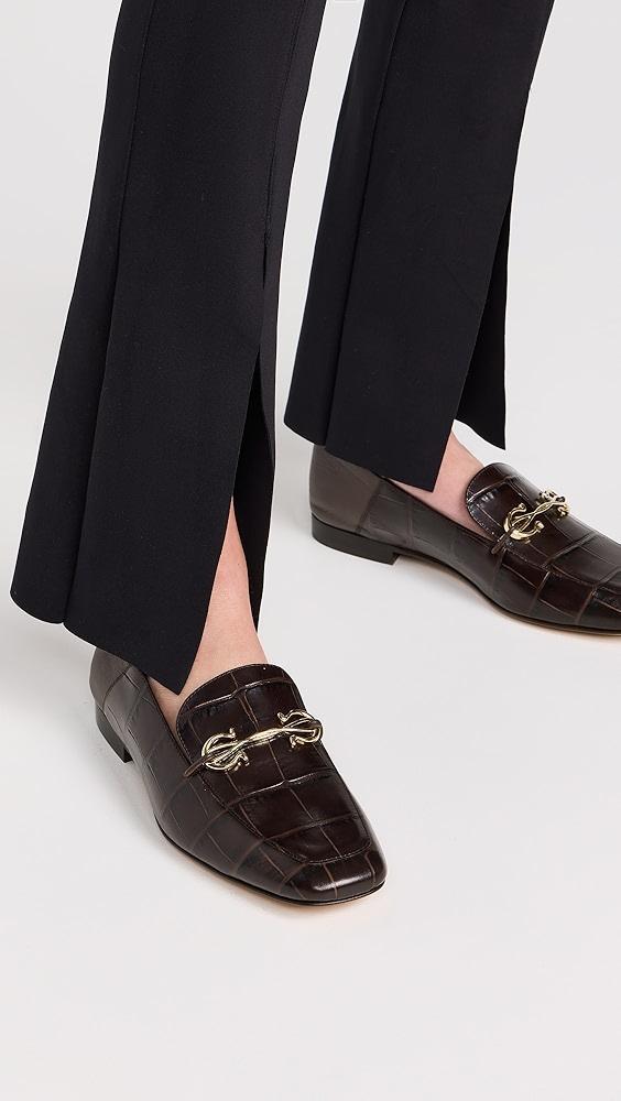 FERRAGAMO Louis Croc Flats | Shopbop Product Image