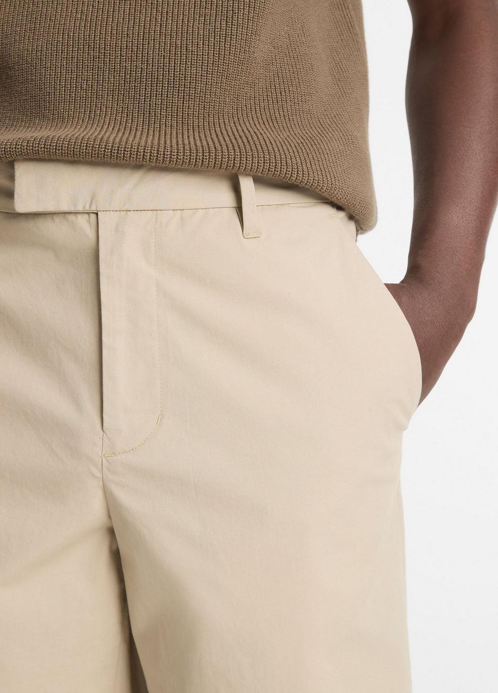Italian Cotton Extended-Tab Short Product Image