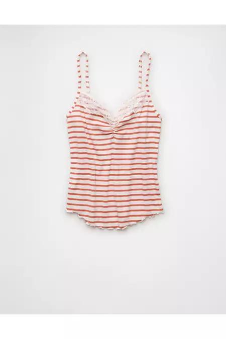 AE Cinch Front Lace Cami Womens Product Image