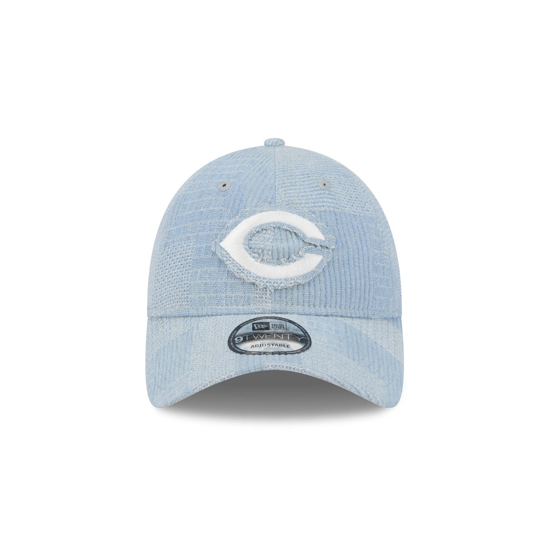 Chicago Cubs Patch Denim 9TWENTY Adjustable Hat Male Product Image