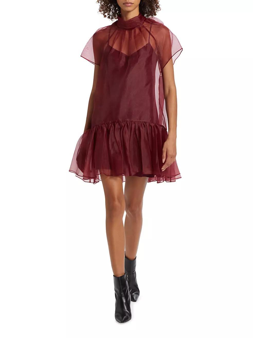 Beaux Tiered Minidress Product Image