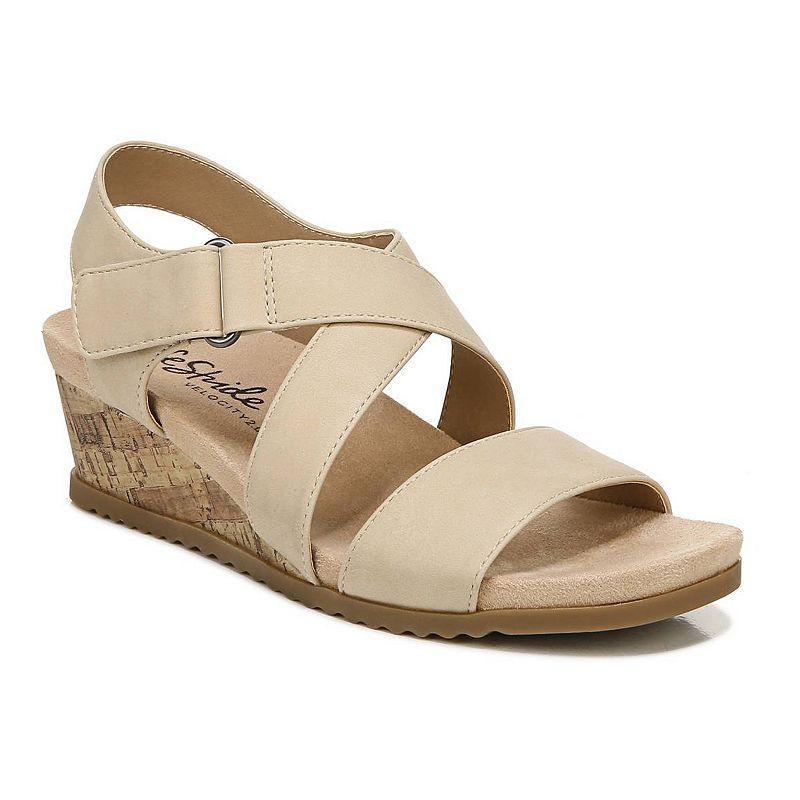 LifeStride Sincere Womens Strappy Wedge Sandals Product Image