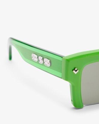 Runway Acetate Rectangle Glasses Product Image