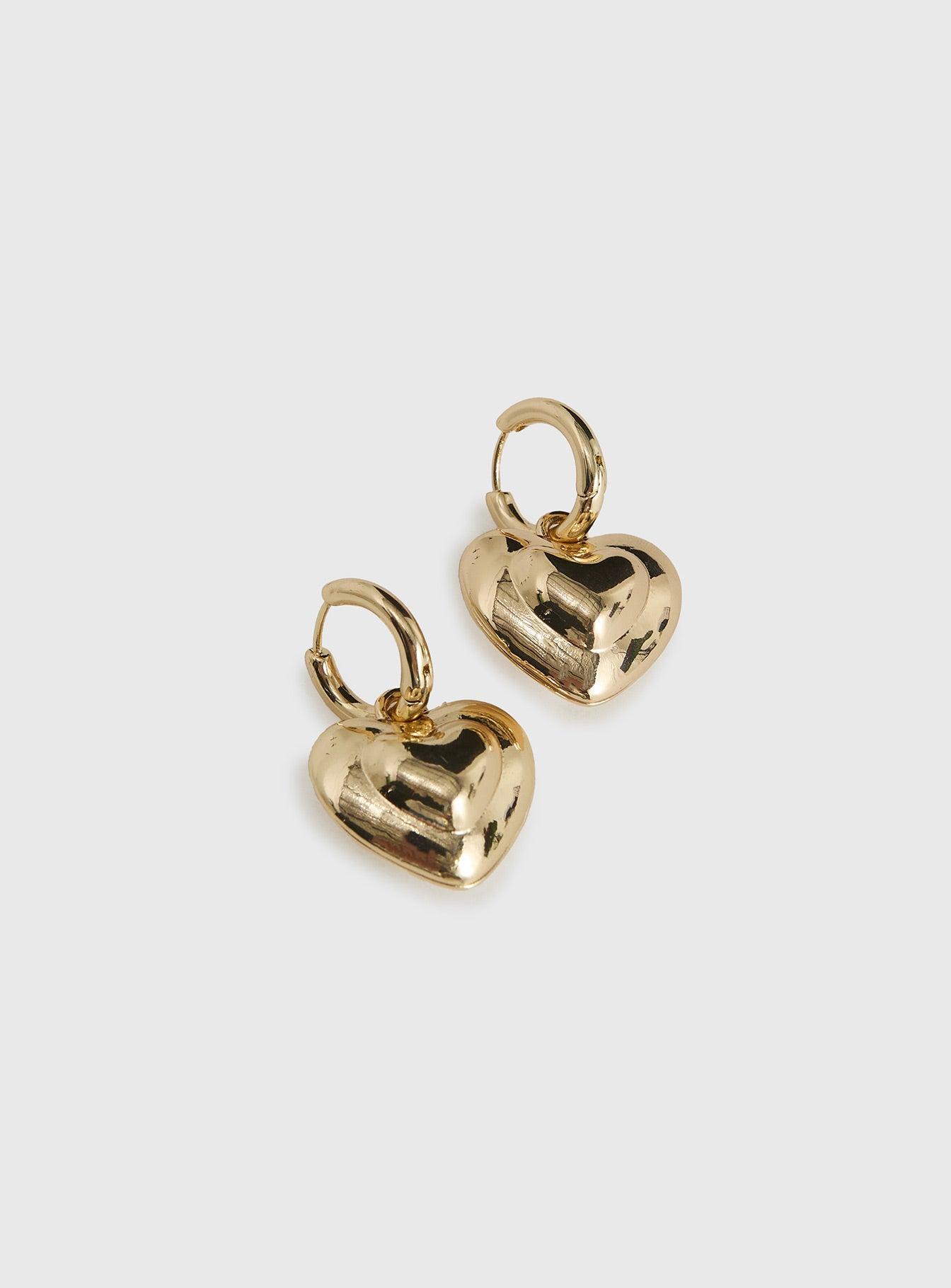 Arorn Earrings Gold Product Image