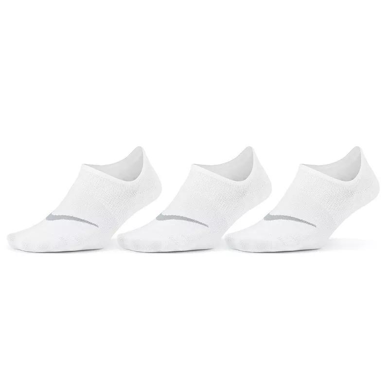 Womens Nike 3-Pack Everyday Plus Lightweight Training Footie Socks Product Image