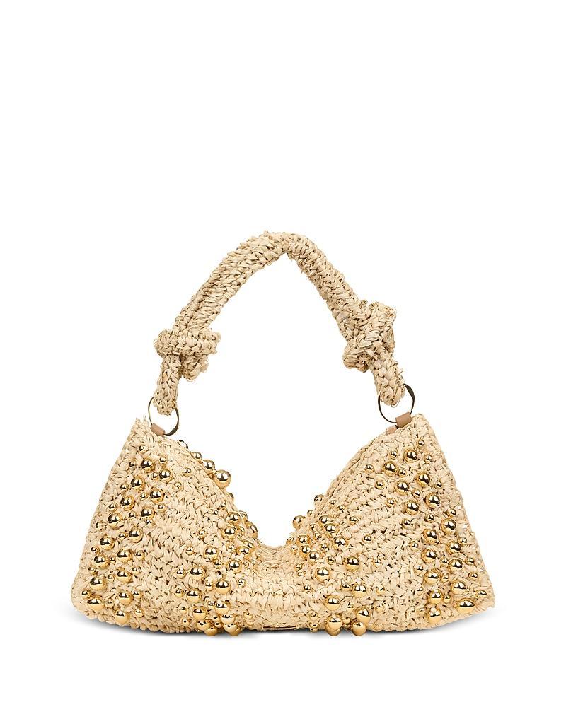 Cult Gaia Hera Beaded Raffia Nano Shoulder Bag Product Image