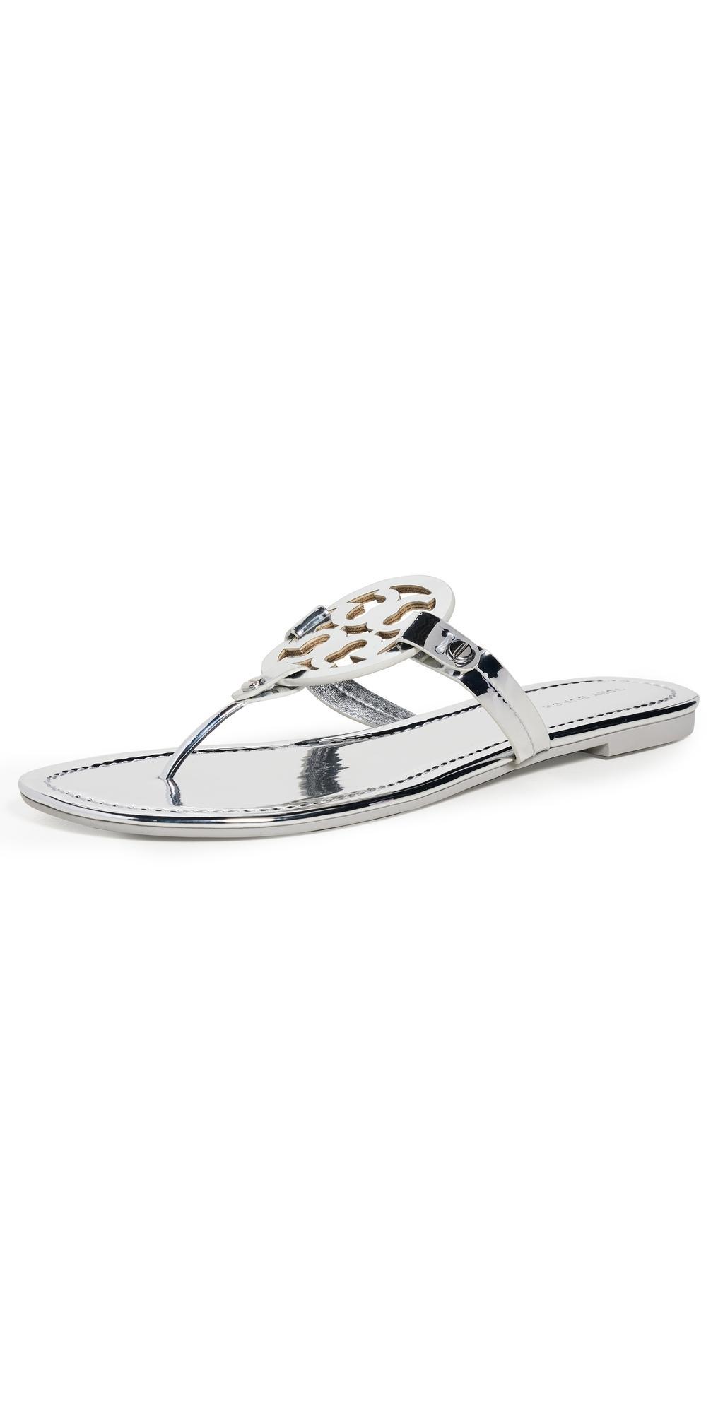 Tory Burch Miller Sandals Argento 8.5 Product Image