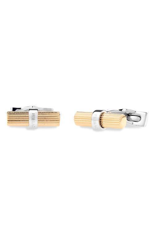 Mens Branded Two-Tone Cufflinks Product Image