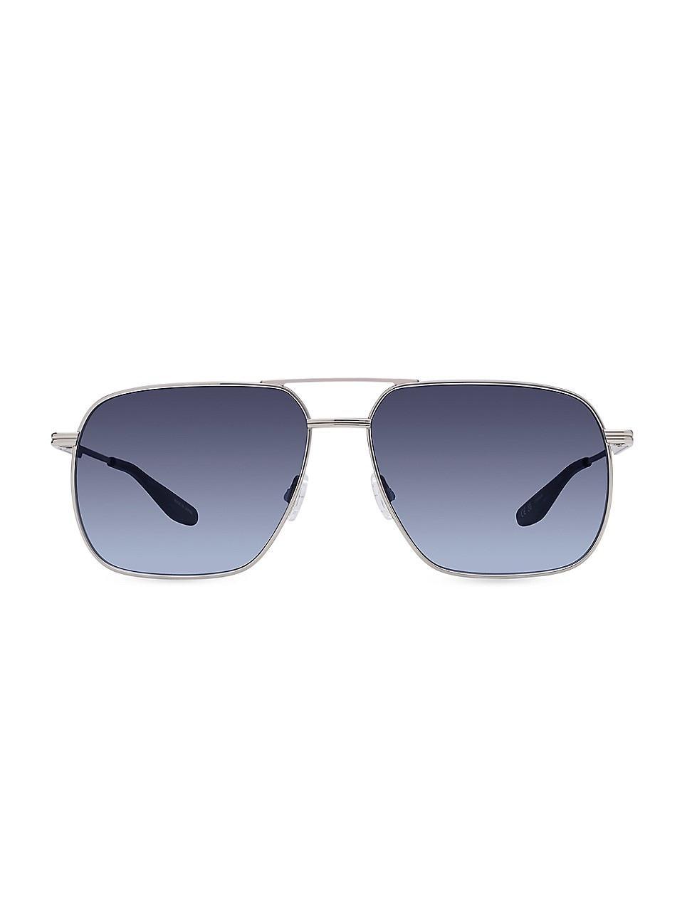 x 007 Mens Royale Double-Bridge Titanium Aviator Sunglasses Product Image