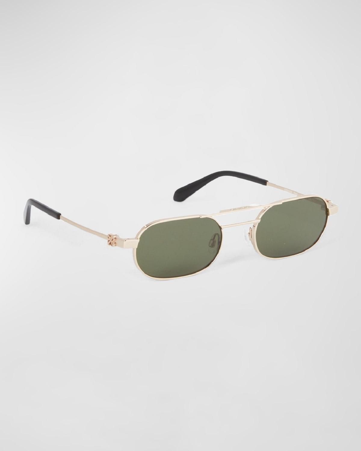 Men's Vaiden Metal Oval Sunglasses Product Image