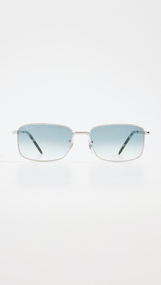 Ray-Ban 0RB3717 Rectangle Sunglasses | Shopbop Product Image