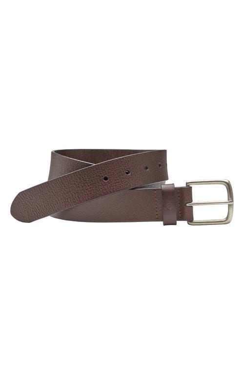 Johnston  Murphy Mens Tumbled Straight Edge Belt Product Image