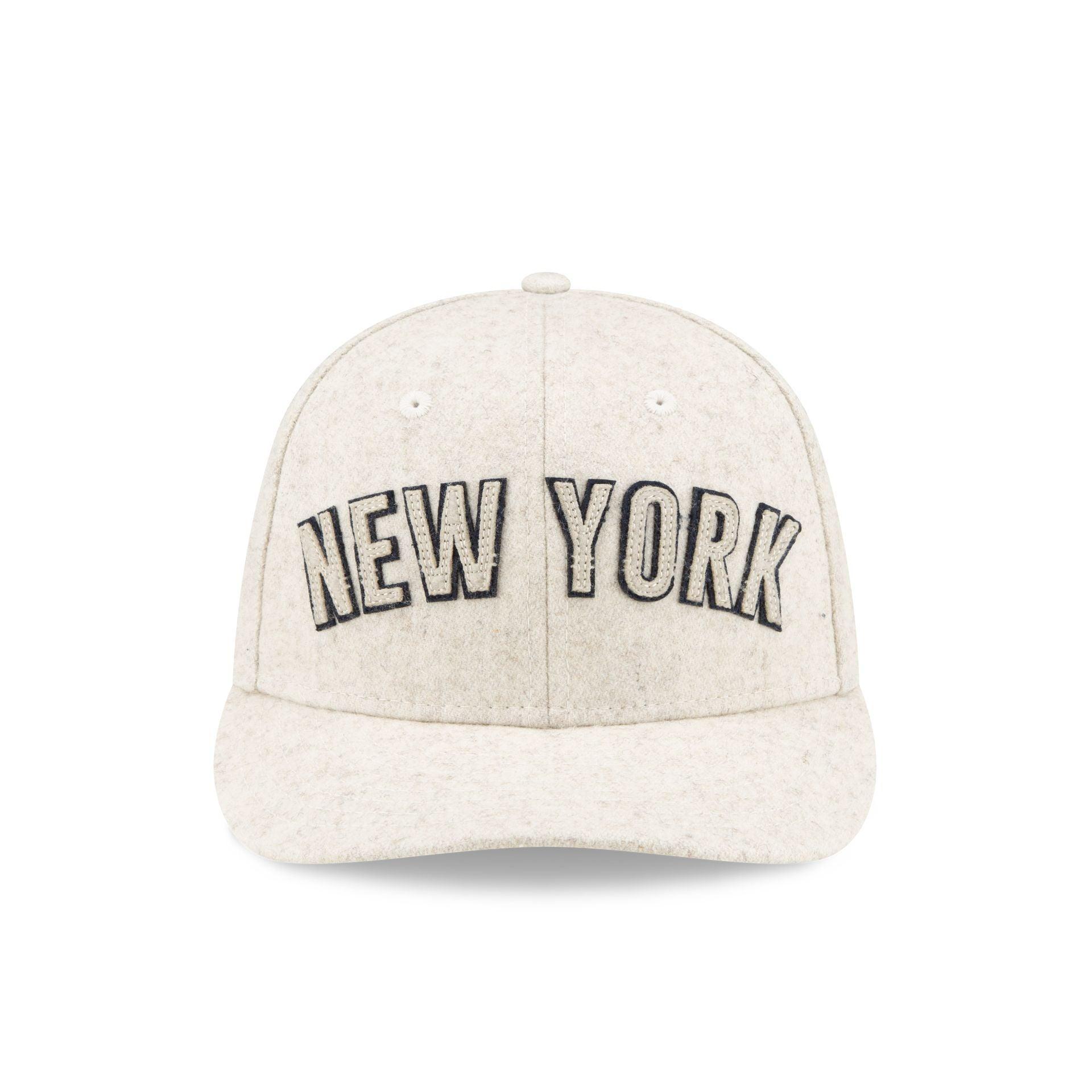 AC Milan x New York Yankees Cream Twill Low Profile 9FIFTY Adjustable Hat Male Product Image