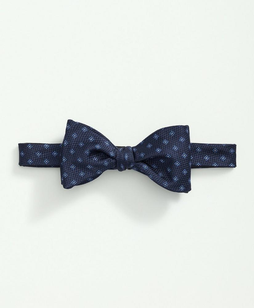 Silk Mini Square Floral Bow Tie Product Image