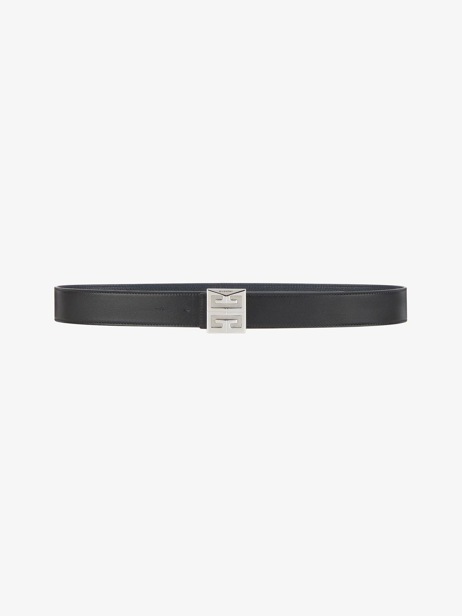 4G reversible belt in leather Product Image