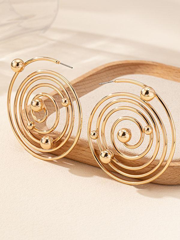 Geometric Drop Earrings Product Image