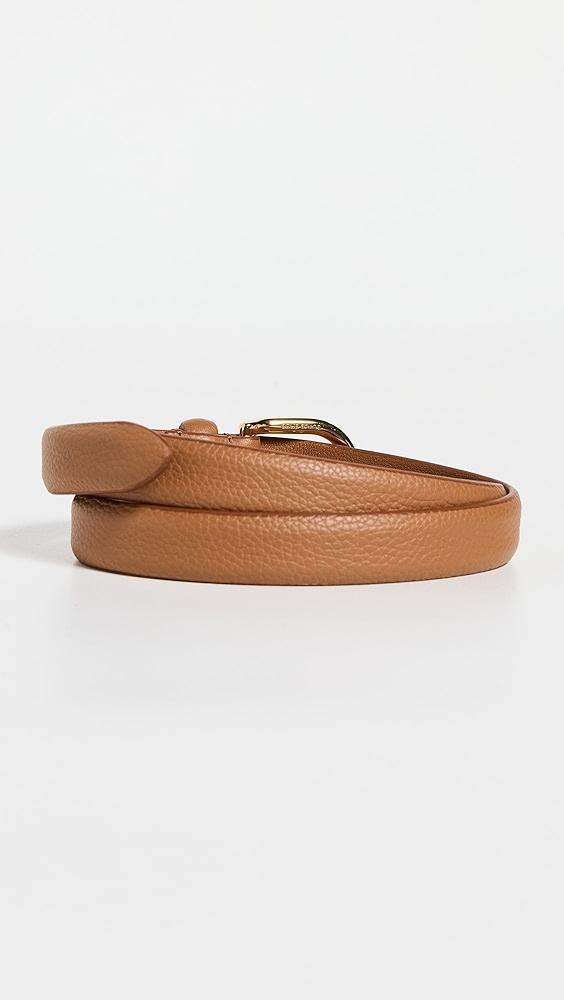 Anderson's Skinny Soft Grained Leather Belt | Shopbop Product Image