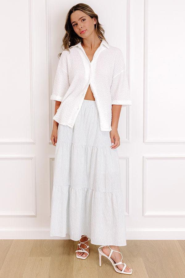 Sweet Coast Button Up Top Product Image