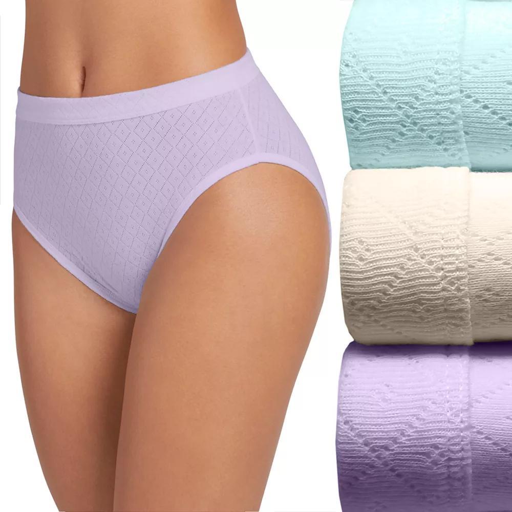 Women's Jockey® Elance Breathe 3-pack French Cut Panty Set 1541,  Product Image