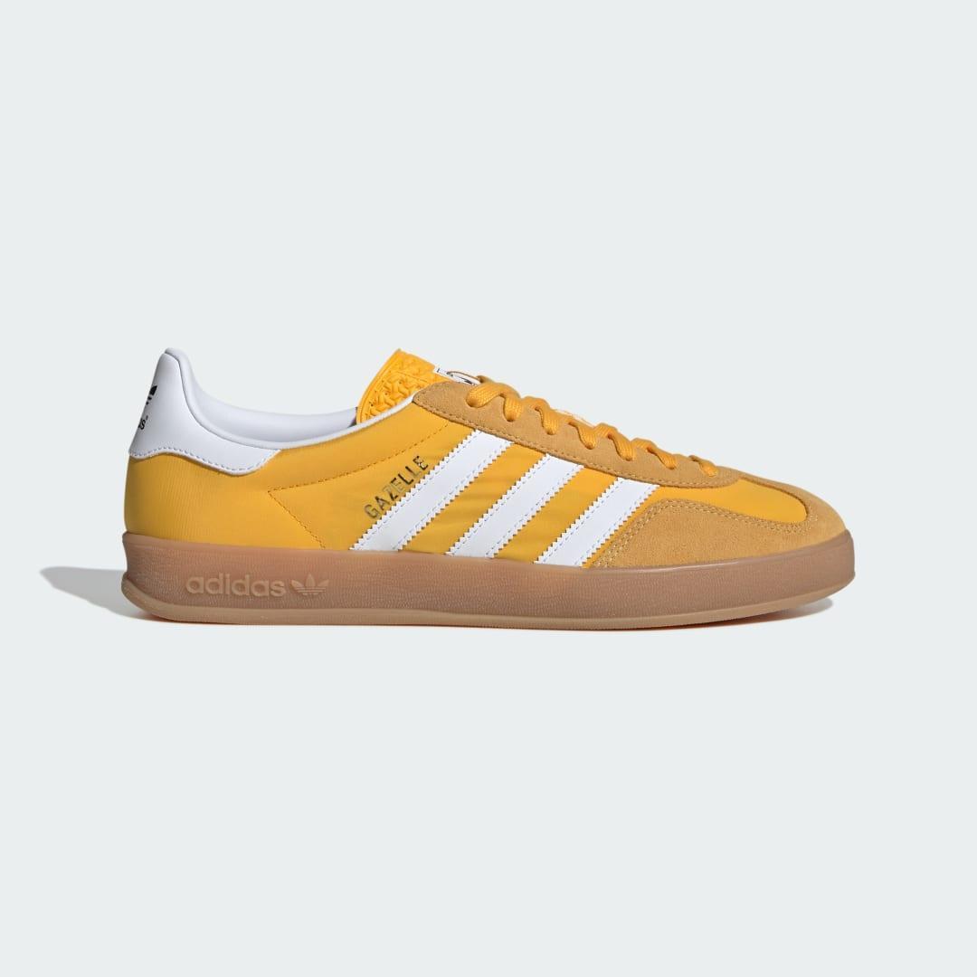 adidas Gazelle Indoor Shoes Crew Yellow M 8.5 / W 9.5 Unisex Product Image