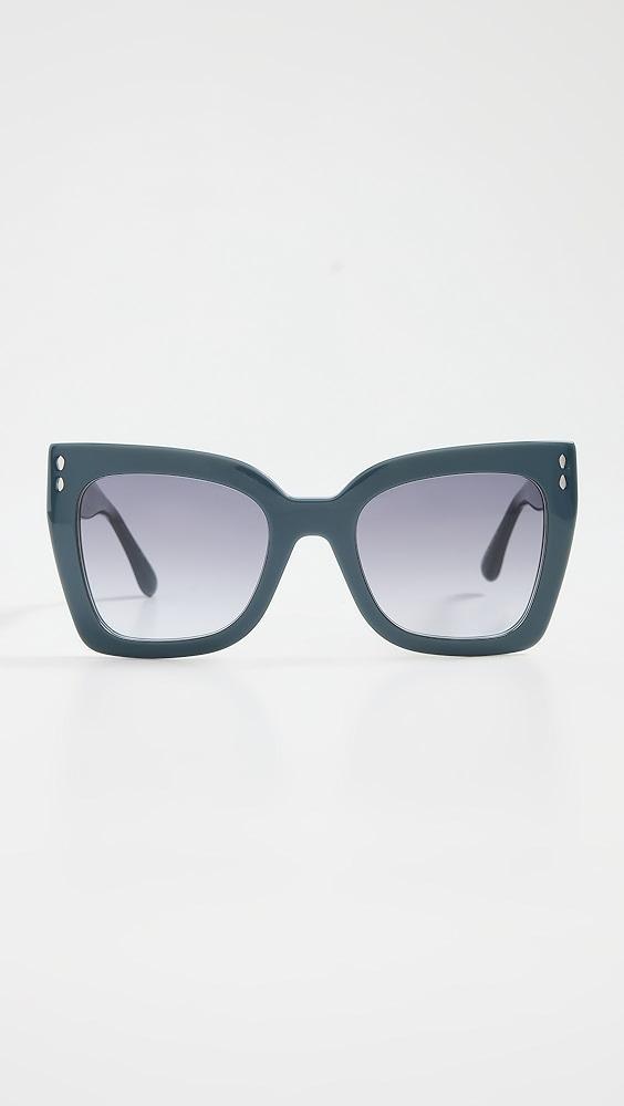 Isabel Marant Oversized Cat Eye Sunglasses | Shopbop Product Image