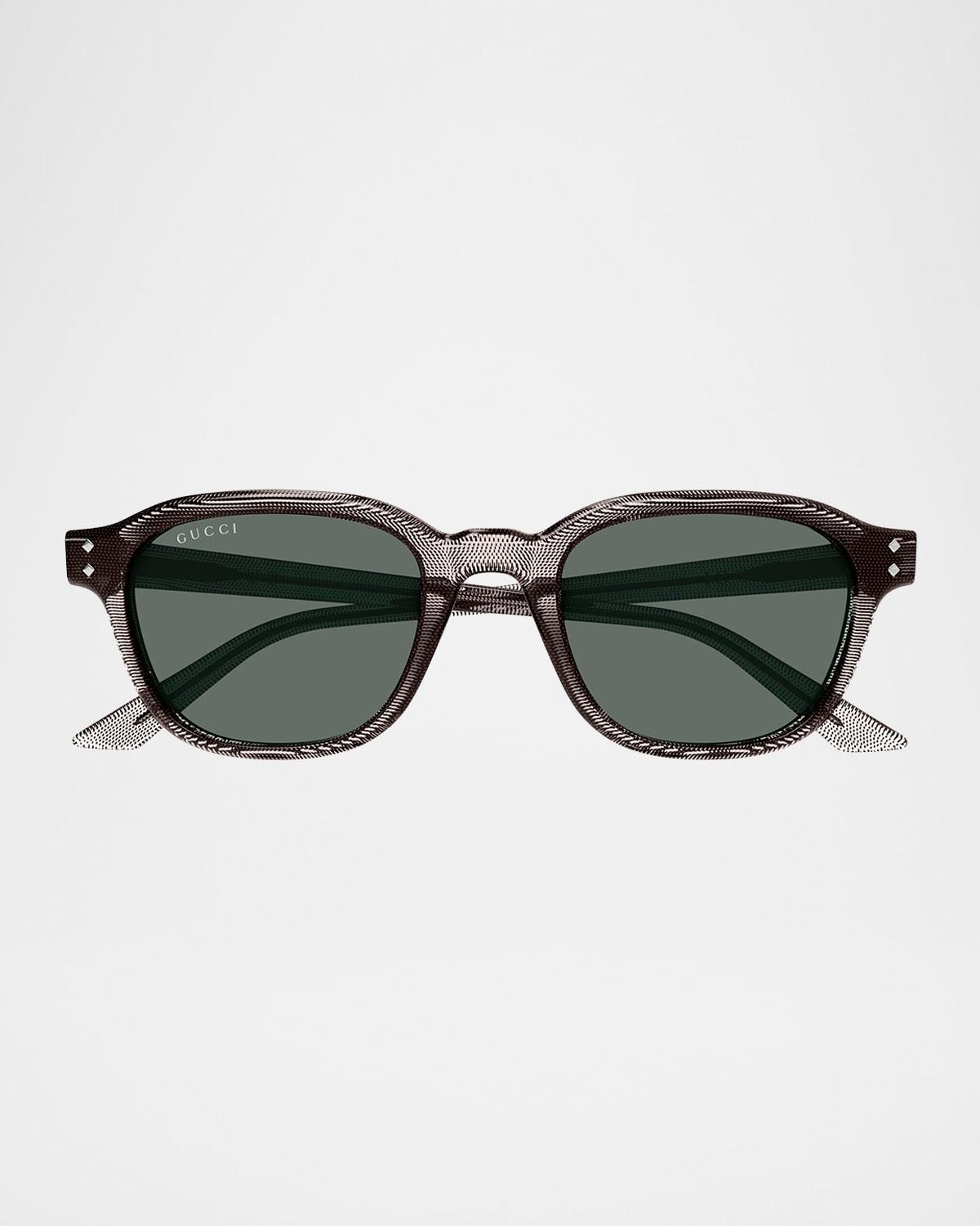 Mens GG1892SM Acetate Square Sunglasses Product Image