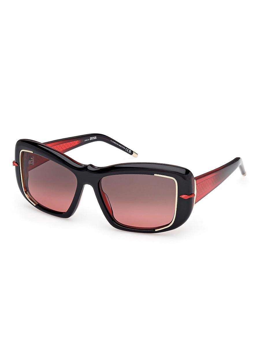 Womens 56MM Square Sunglasses Product Image