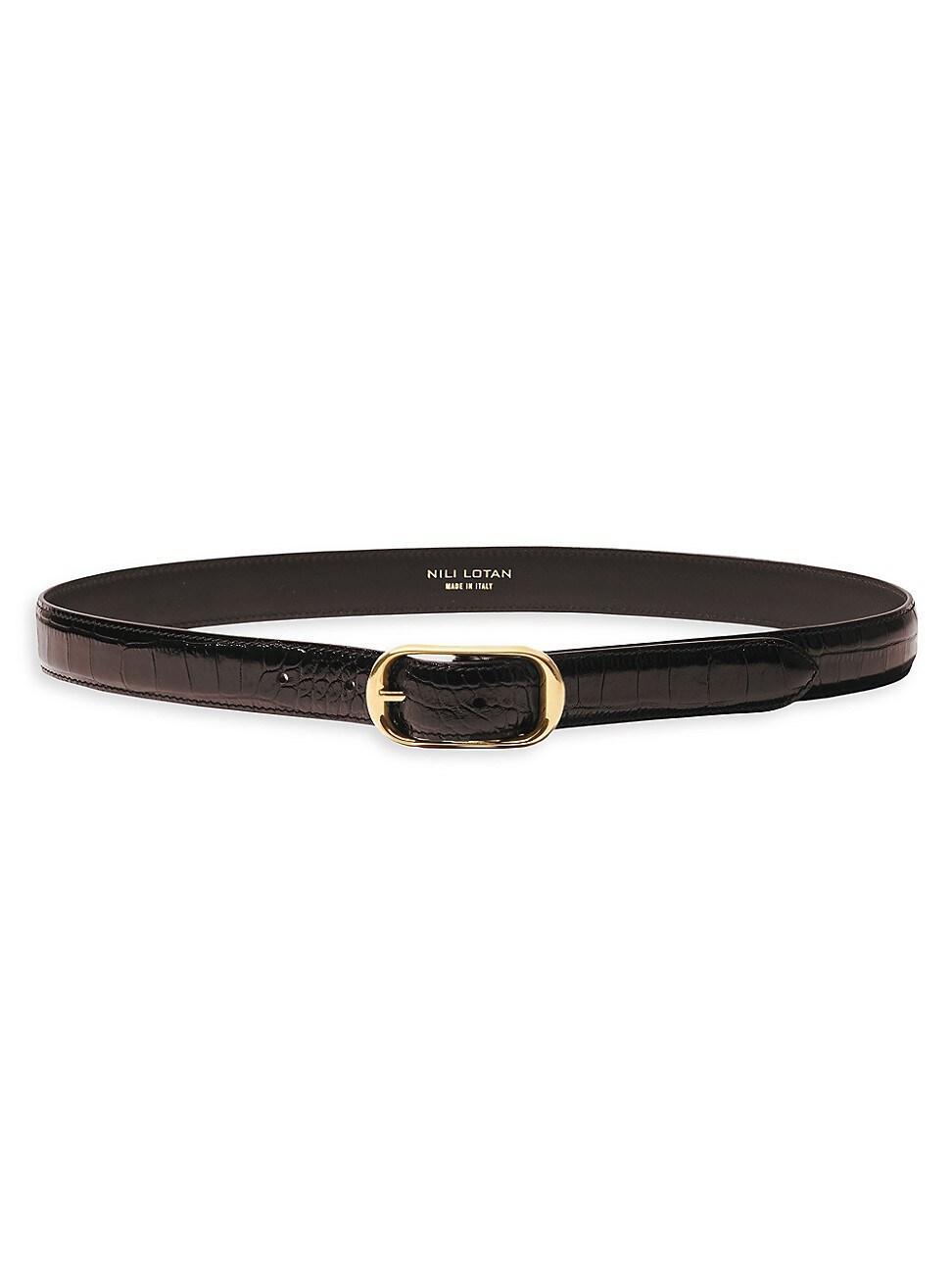 Womens Reine Leather Belt Product Image