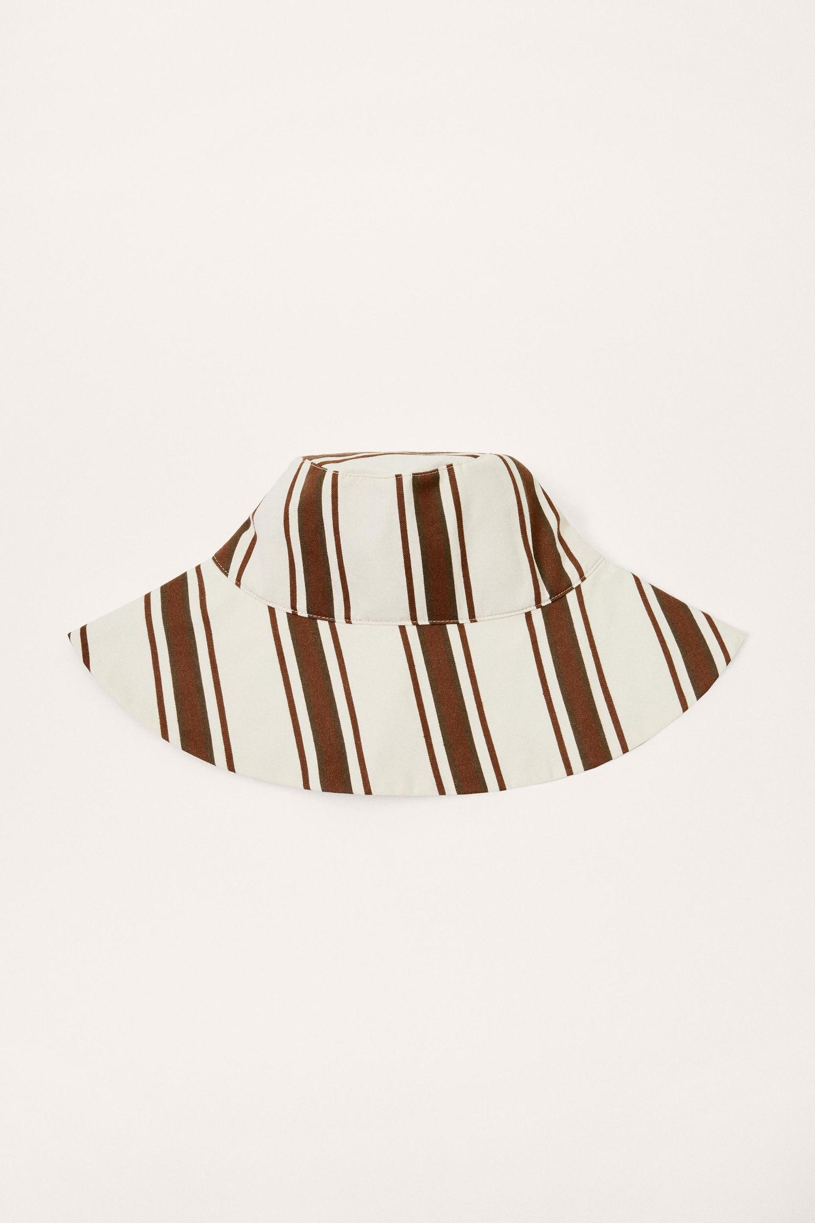 LIMITED EDITION STRIPED REVERSIBLE BUCKET HAT Product Image