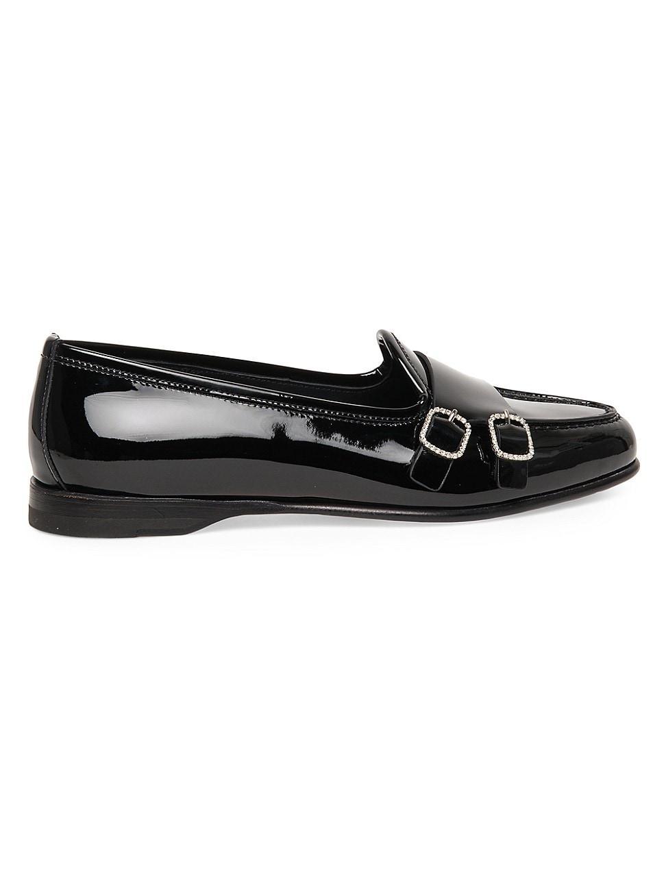 Womens Patent Leather Loafers Product Image