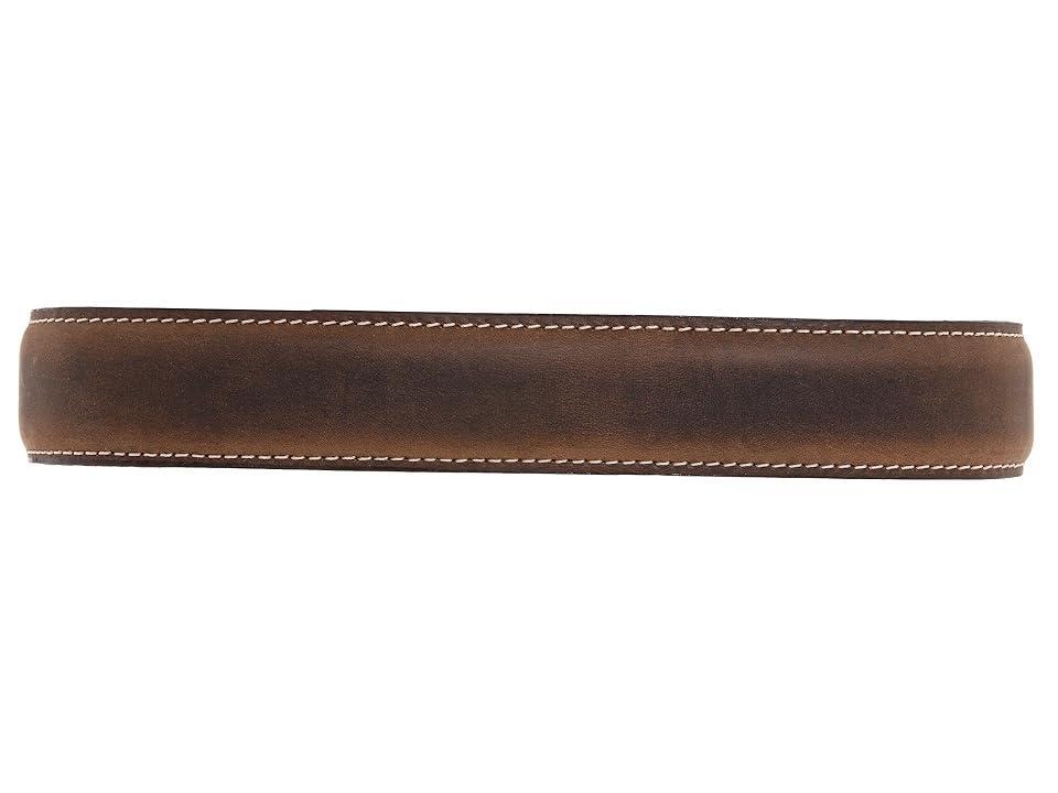 Johnston & Murphy New Distressed Topstitched Men's Belts Product Image