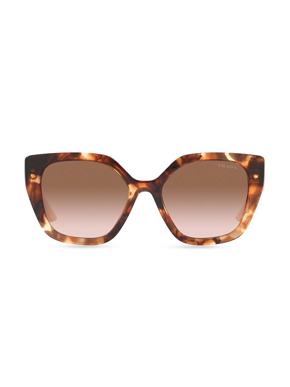 Prada Womens PR 24XS 52mm Rectangle Sunglasses Product Image