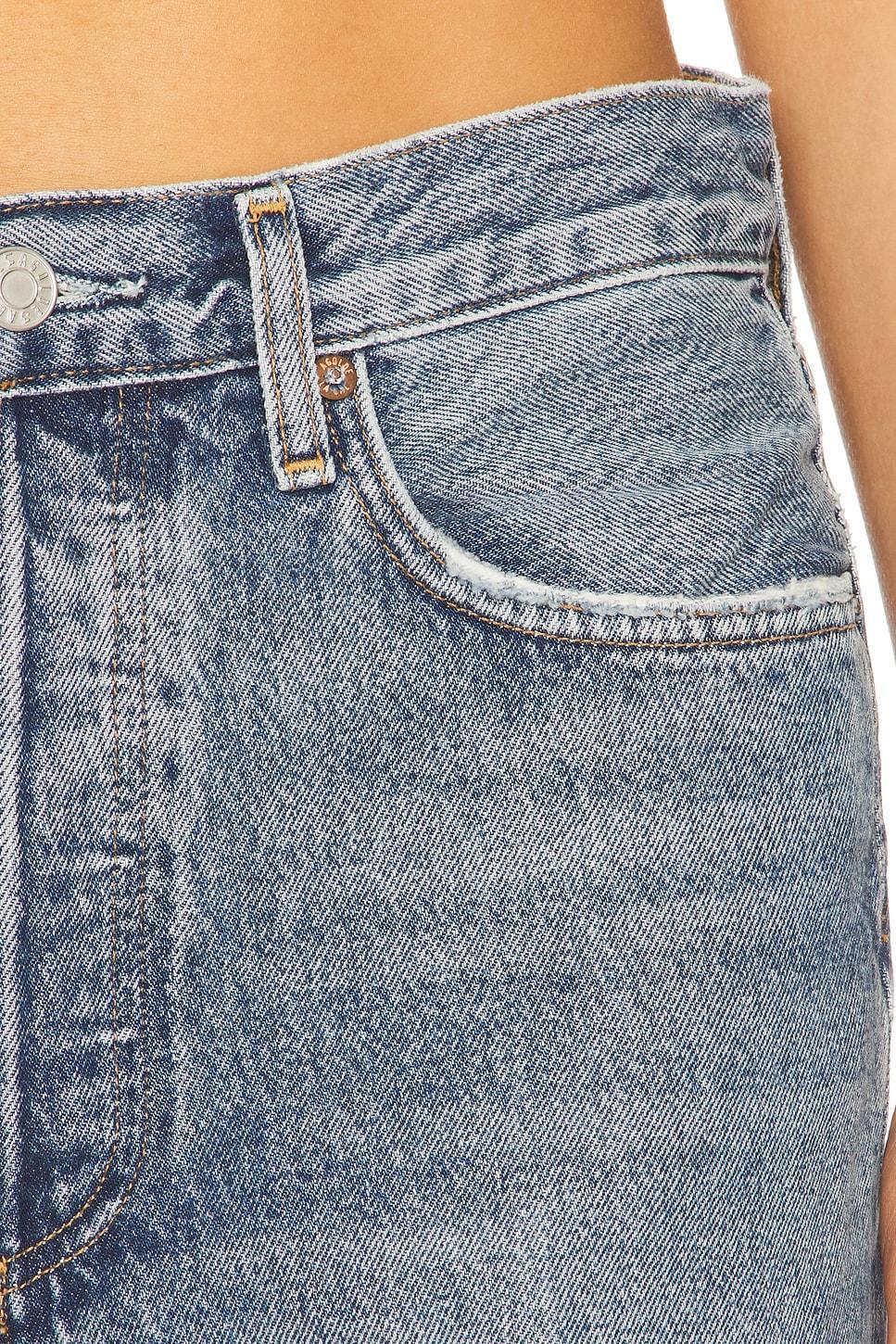 Fran Low Slung Easy Straight Jeans AGOLDE Product Image