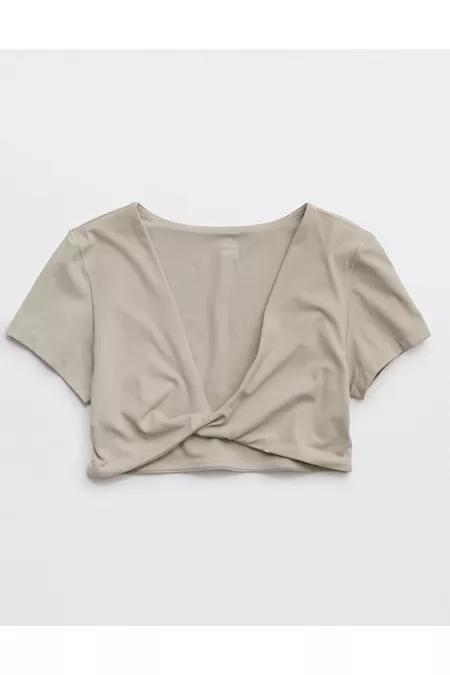 OFFLINE By Aerie Real Me Xtra Twist Front Bra Top Women's Product Image