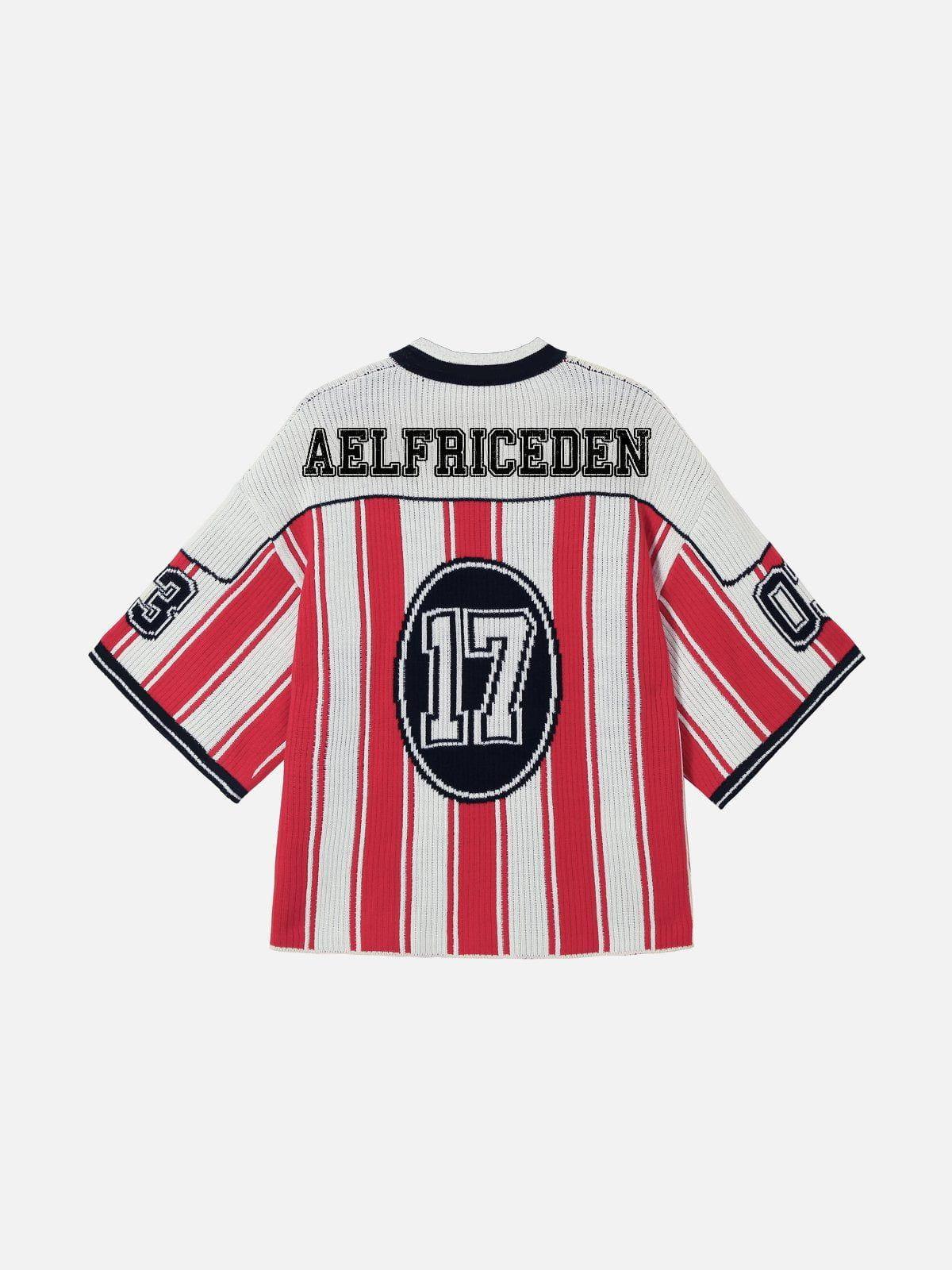 Aelfric Eden 17 Stripe Football  Knit Product Image