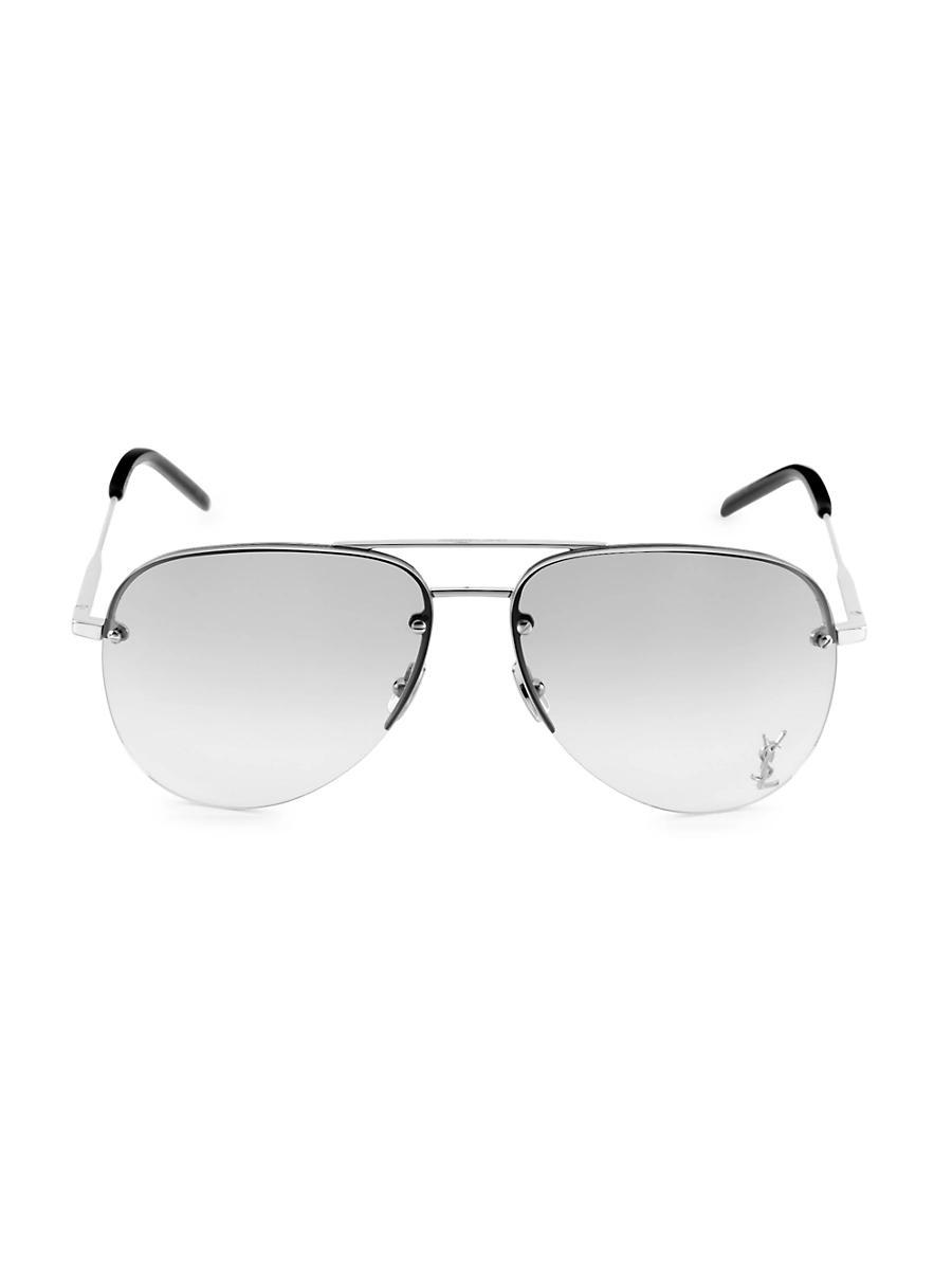 Mens Monogram Classic 59MM Pilot Sunglasses Product Image