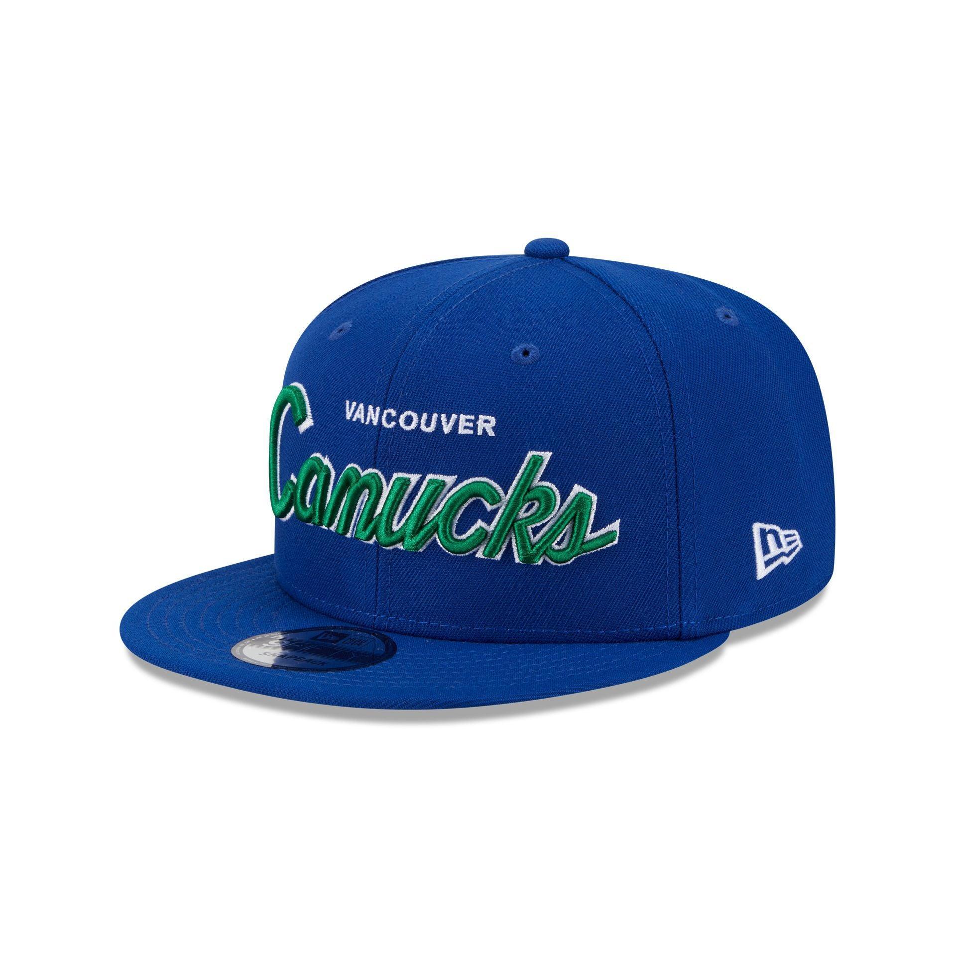 Vancouver Canucks Script 9FIFTY Snapback Hat Male Product Image