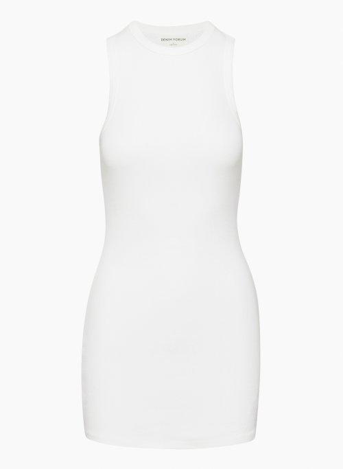 the 90s ribbed tank dress Product Image