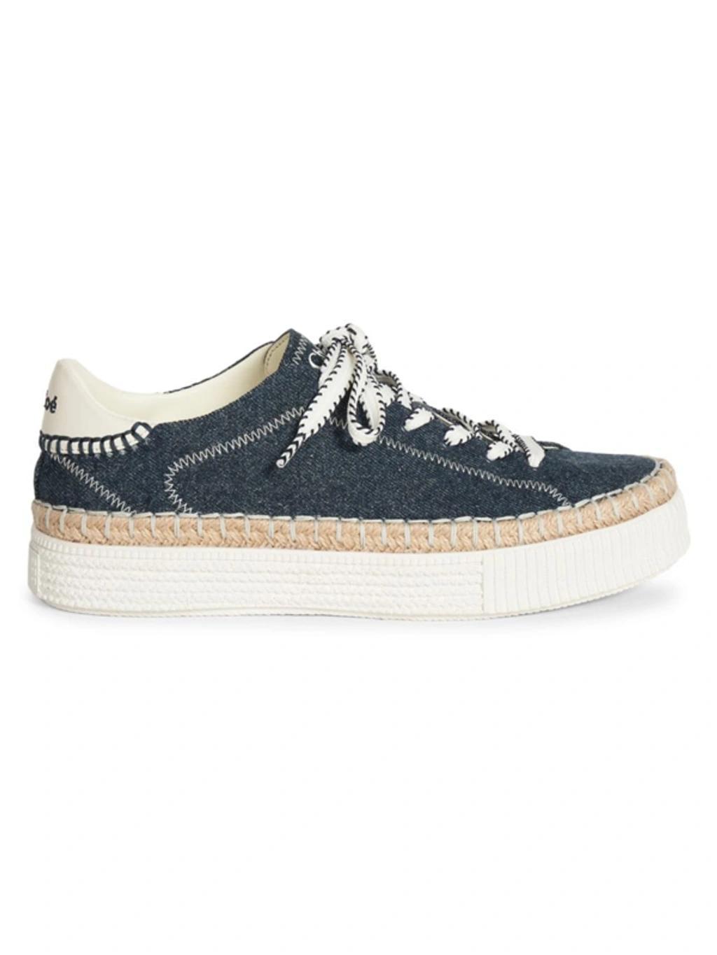 Sneaker Telma In Denim Product Image