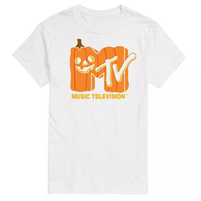 Big & Tall MTV Jack O Lantern Logo Graphic Tee, Mens Product Image