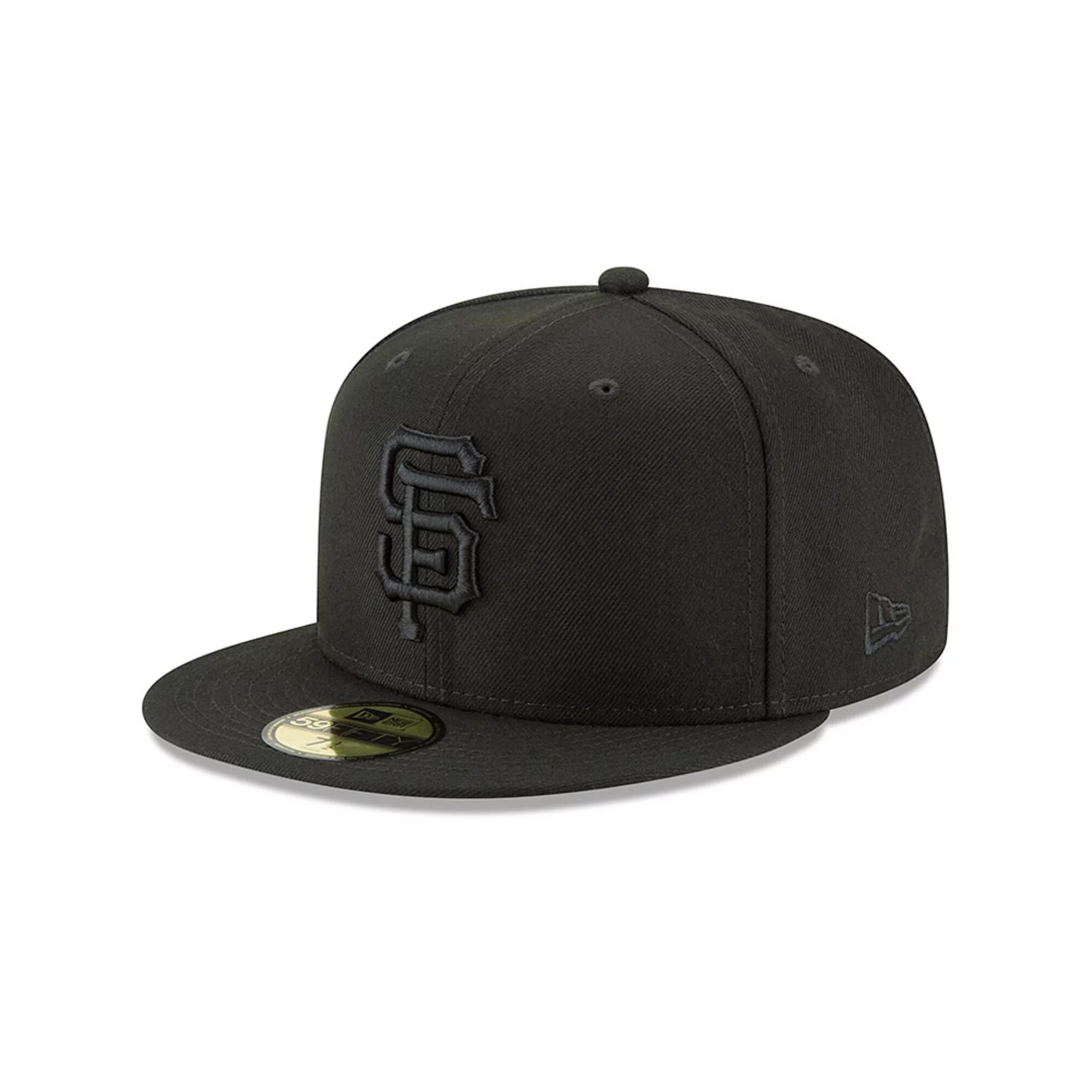 Mens New Era Black Toronto Blue Jays Primary Logo Basic 59FIFTY Fitted Hat Product Image